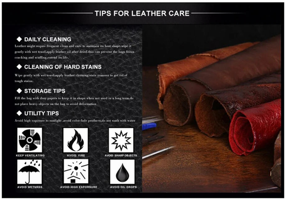 Bolso Bandolera de Hombre JEEP BULUO de Piel – Gran Capacidad