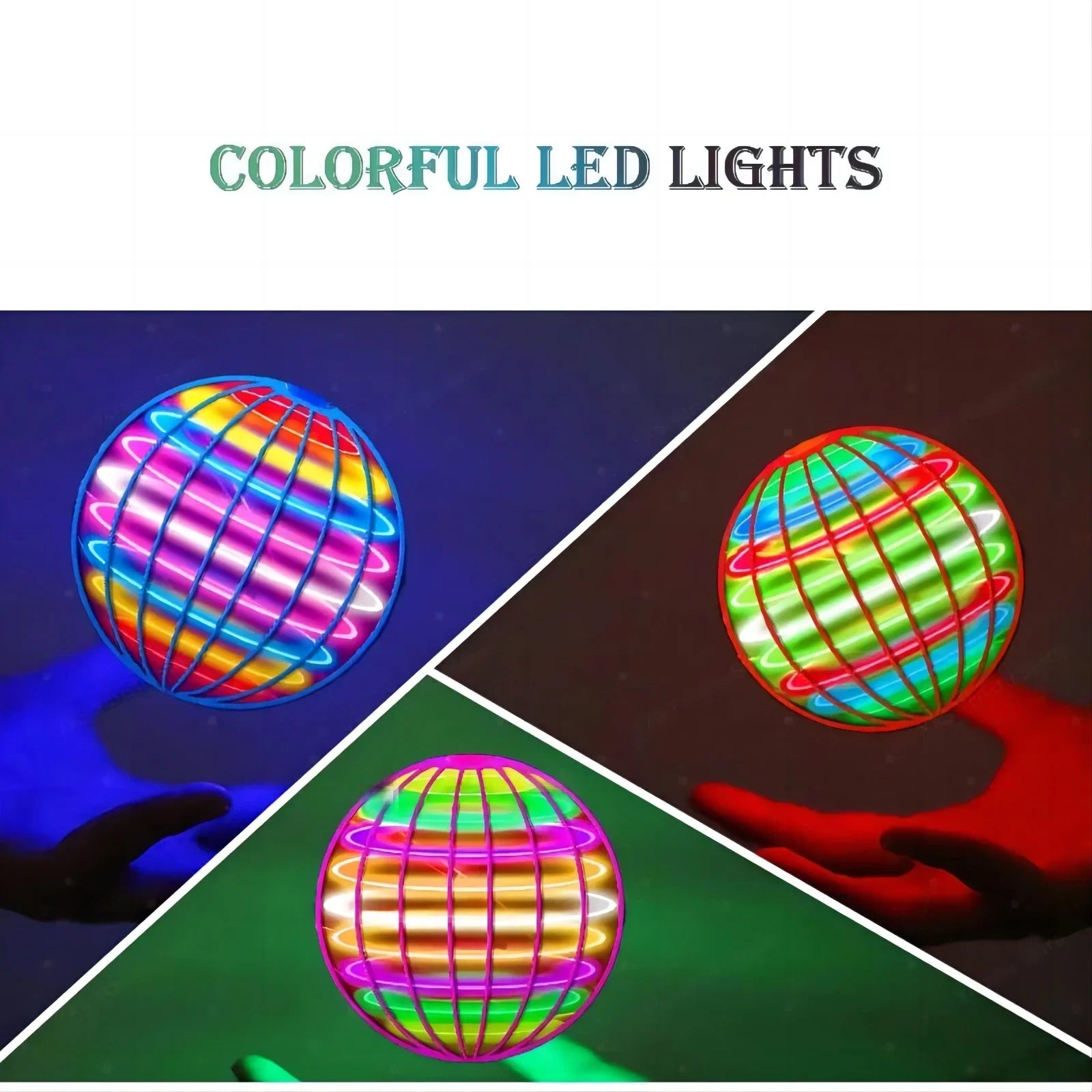 Bola Cósmica Voladora LED para Niños
