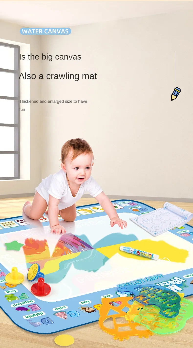 Alfombra Mágica de Dibujo con Agua Reutilizable para Niños