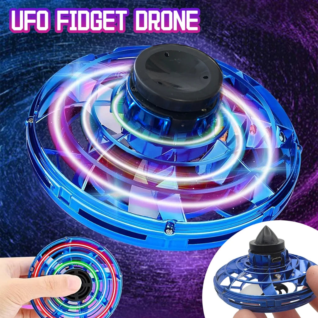 Mini Drone LED Volador Tipo UFO