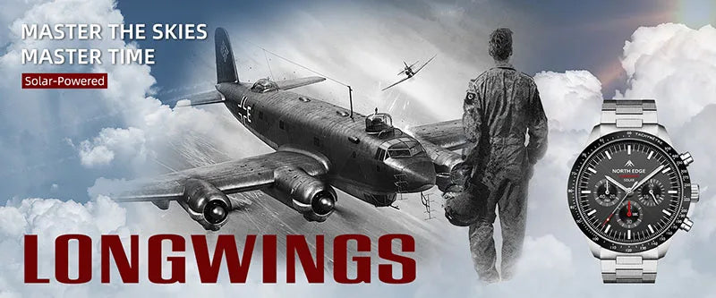 Reloj Militar Digital NORTH EDGE para Hombre – Altímetro, Barómetro y Brújula