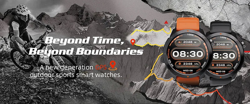 Reloj Militar Digital NORTH EDGE para Hombre – Altímetro, Barómetro y Brújula