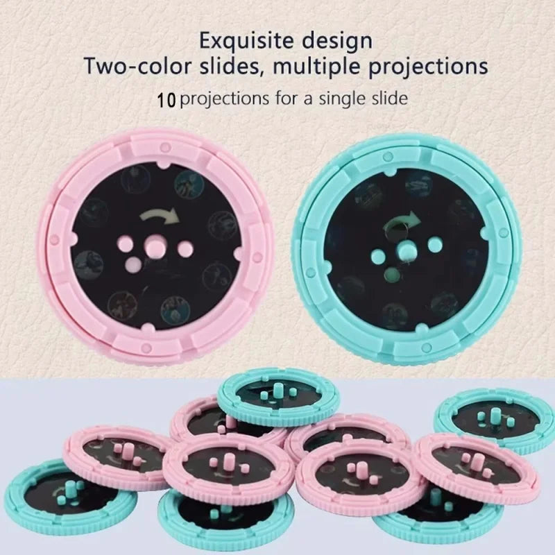 Proyector Infantil de Historias con Linterna y 10 Tarjetas