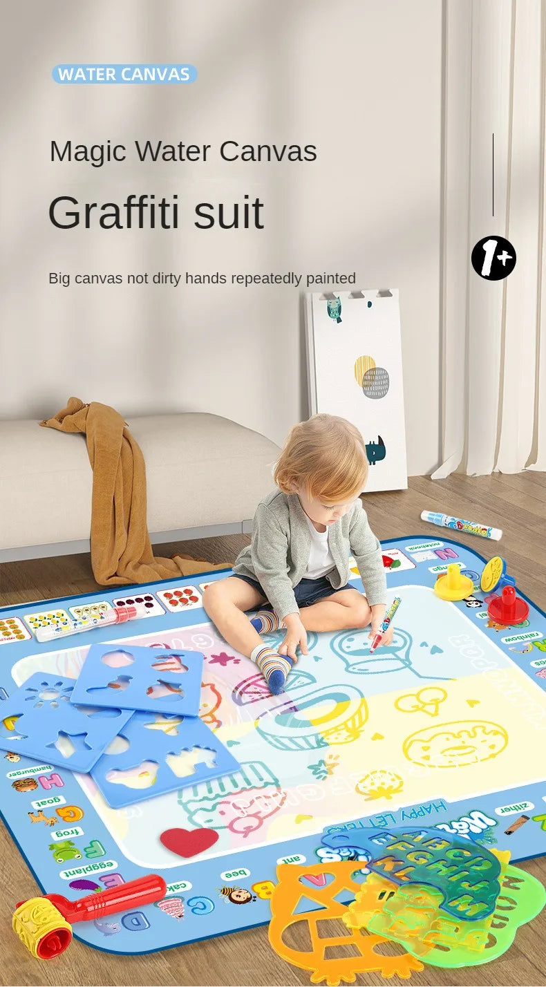 Alfombra Mágica de Dibujo con Agua Reutilizable para Niños