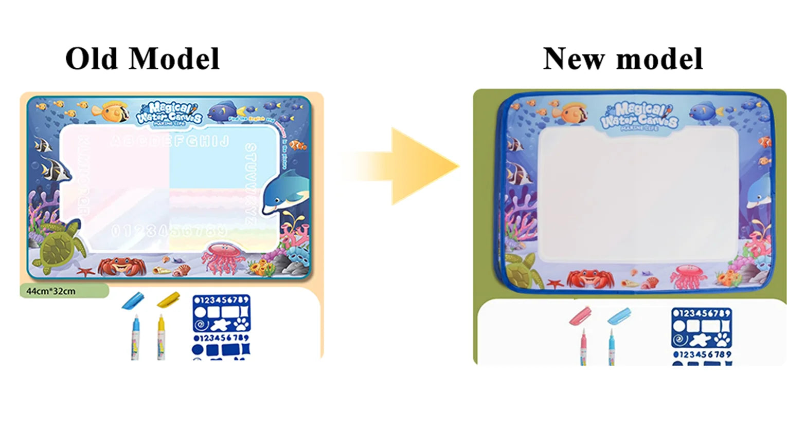 Alfombra Mágica de Dibujo con Agua Reutilizable para Niños